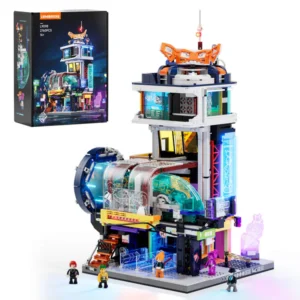 Lumibricks, 3D Modelbouw, Floating Train Station, 17006, 27,4x25,6x50cm L9098