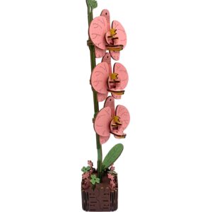 Inspirebox, 3D Flower, Butterfly orchid JM-009, 5,5x5,5x28cm