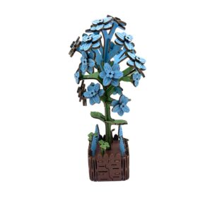Inspirebox, 3D Flower, Hyacint JM-010, 5,5x5,5x20cm